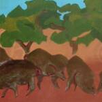 "Ibericos"
8" x 48"
Acrylic on Canvas
SOLD